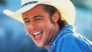 Farligt sexig redan 1991. Brad Pitt i sin genombrottsroll i klassikern Thelma & Louise. Brad Pitt i filmen Thelma & Louise 1991.