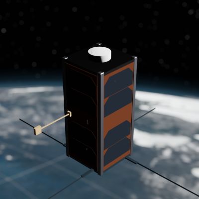 Havainnekuva Merenkurkun satelliitista.