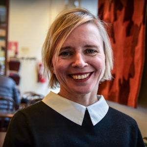 Sara Ehnholm Hielm, förläggare på Förlaget. Sara Ehnholm Hielm, förläggare på Förlaget M.