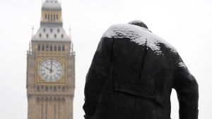 Statsministern Winston Churchill (1874-1965) höll under sitt liv många kärnfulla tal, vars eko vi på sätt och vis ännu kan höra i nutida europeisk politik. Winston Churchill.