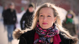 Päivi Kammonen, lektor i svenska, är oroad över de sjunkande kunskaperna i svenska. Päivi Kammonen, lektor i svenska på Östra Finlands universitet.
