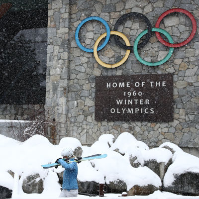 Squaw Valley isännöi talviolympialaisia 1960.