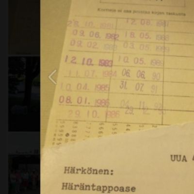 Häräntappoase palautui kirjastoon 20 vuotta myöhässä