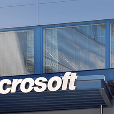 Microsoftin Espoon konttorin julkisivu.