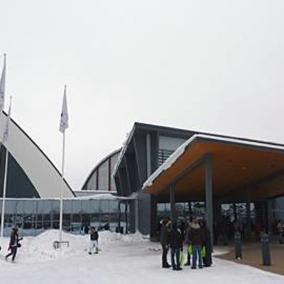 Tampereen messu- ja urheilukeskuksen edustaa.