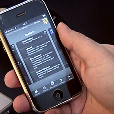 Twitter-sovellus iPhonessa