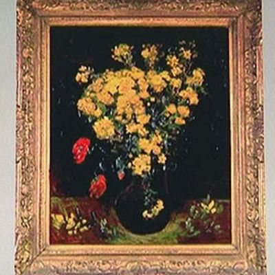 Vincent van Goghin maalaus Unikonkukkia.