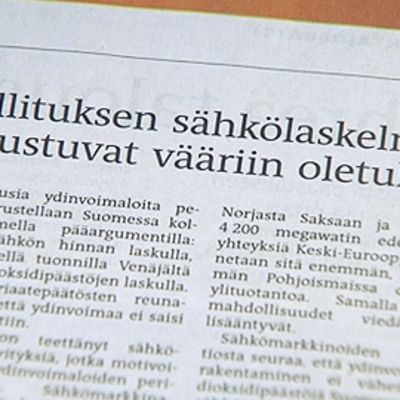 Sanomalehden sivu