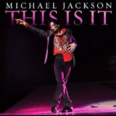 Kuva Michael Jacksonin This Is It -albumin kansi.