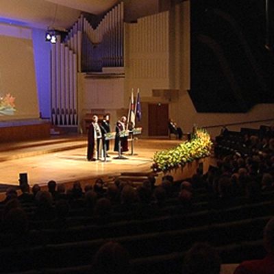 Aalto-yliopiston avajaiset Finlandiatalossa