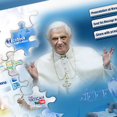 Pope2you -sivuston etusivu