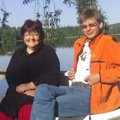 Anneli Heino ja Pekka Verho Lautsian lavasteissa
