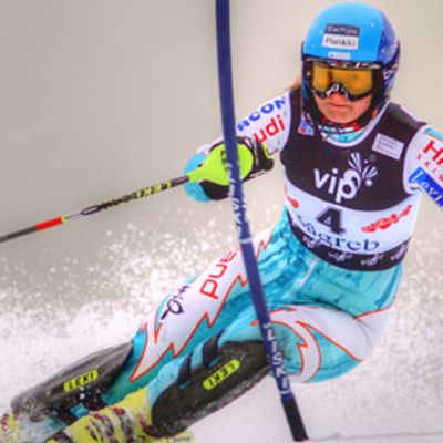 Tanja Poutiainen vauhdissa