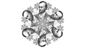 Aleksis Kivi fraktaalikuviona