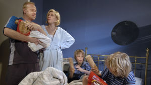 Paavo ja Raili. Lasse Karkjärvi, Eija Vilpas, Daniel ja Valdemar Virtanen (2005).