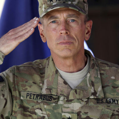 Den amerikanska generalen David Petraeus.