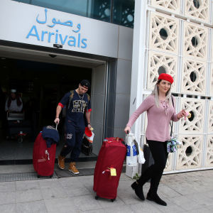 Brittiska researrangören Thomas Cook återupptog sina resor till Sousse i februari 2018 Brittiska turister i Tunisien