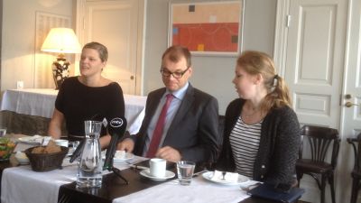 Politiska journalisternas lunch 16.6.2015