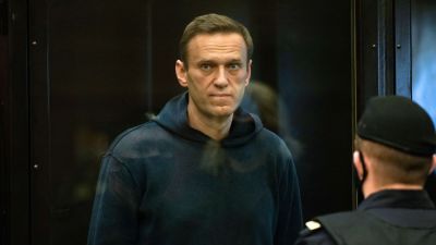 Venäläinen oppositiojohtaja Aleksei Navalny.