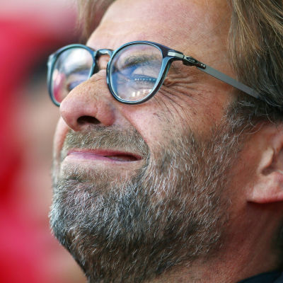 Jürgen Klopp njuter av Liverpools seger.