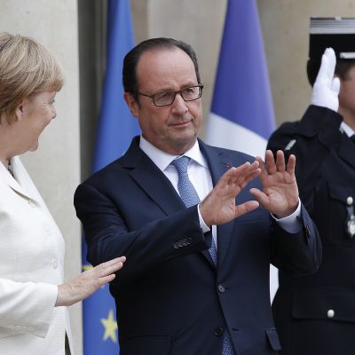 Merkel ja Hollande