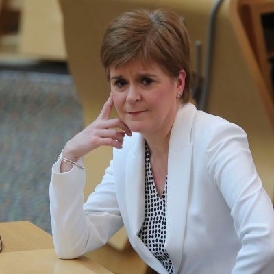 Skotlannin pääministeri Nicola Sturgeon.