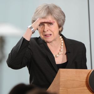Storbritanniens premiärminister Theresa May.