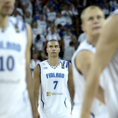 Shawn Huff, Finland-Polen, basket-EM 2015.