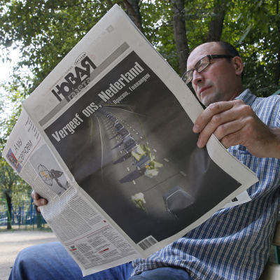 Novaja Gazeta den 25 juli 2014.