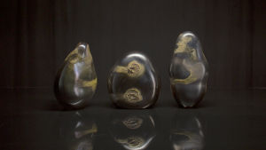 Glasskulpturer av graffiti-konstnären EGS Glasskulpturer av graffiti-konstnären EGS