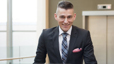 Porträtt av rektor och vd Örjan Andersson