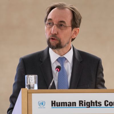 Zeid Ra'ad Al Hussein, chef för F N:s råd för mänskliga rättigheter 