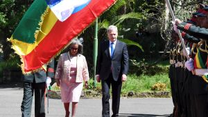 Presidenterna Sauli Niinistö och Sahle-Work Zewde i Addis Abbeba, Etiopien 15.10.2019 Presidenterna Sauli Niinsiö och Sahle-Work Zewde i Addis Abbeba, Etiopien 15.10.2019