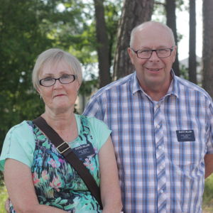 Brigitta och Thomas Hulldin träffades på ett evenemang kyrkan ordnade. Brigitta och Thomas Hulldin deltar i Festinord 2014