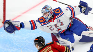 SKA-supertalangen Jaroslav Askarov är uttagen till truppen. Jaroslav Askarov i farten.