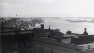 Helsinkiä vuonna 1950.