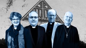 biskopskandidaterna biskopskandidaterna (från vänster till höger) : Lisa Enckell, Bo-Göran Åstrand, Sixten Ekstrand, Harry S. Backström