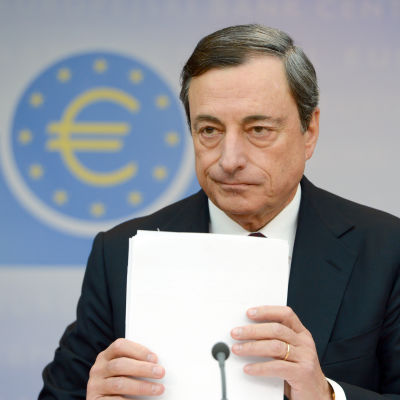ECB:s chefdirektör Mario Draghi