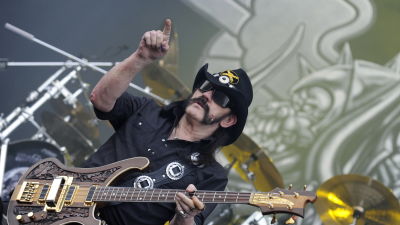 Lemmy Kilmister på en festival i Österrike sommaren 2011.