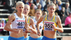 Storbacka kan komma att sätta punkt i Sverigekampen i september. Karin Storbacka, Sveigekampen 2013.