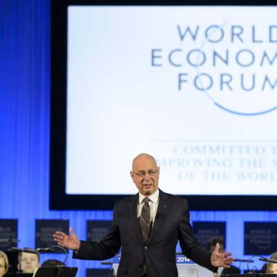 Klaus Schwab öppnar WEF 2014