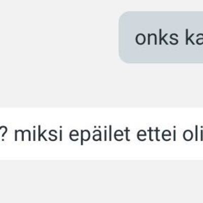 kahden työkaverin viestittelyä