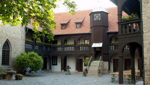 Augustinerklostret i erfurt där Luther levde som munk 1505 -1512