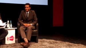 Tendo Nagenda på Berlinale Talents. Netflix-chefen Tendo Nagenda i Berlin 2019.