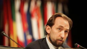 FN:s avgående människorättskommissionär Zei Ra'ad Al Hussein anklagar Nicaragua för allvarliga och omfattande människorättsbrott Zeid Ra'ad al-Hussein