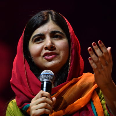 En arkivbild på Malala Yousafzai vid ett evenemang i Sydney, Australien i december 2018.