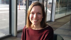 Sonja Korkman är sångsolist i Afrotysonia och skriver det mesta av gruppens musik. Porträtt av Sonja Korkman