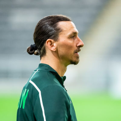 I april tränade Zlatan Ibrahimovic med allsvenska Hammarby.
