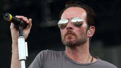 Scott Weiland på festivalen Rock on the Range i Columbus i Ohio 16.5.2015.