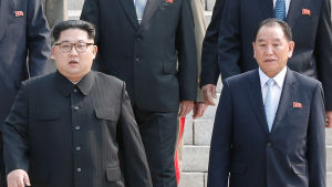 Den förre spionchefen Kim Yong-Chol som har beskrivits som Kim högra hand lär ha skickats till ett "omskolningsläger" som straff Den förre spionchefen Kim Yong-Chol som har beskrivits som Kim högra hand lär ha skickats till ett "omskolningsläger" som straff